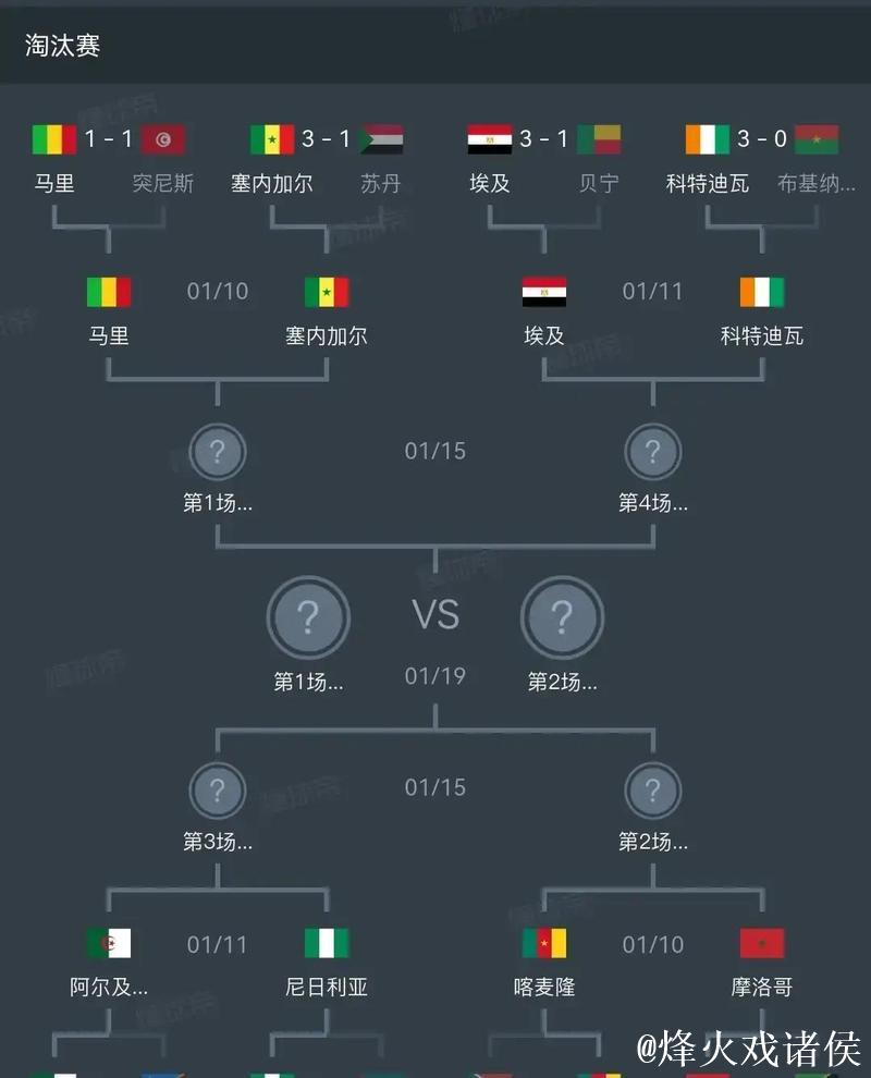非洲杯：科特迪瓦强势晋级 八强对阵出炉